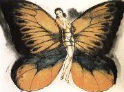 Louis Lcart Butterfly cents oil